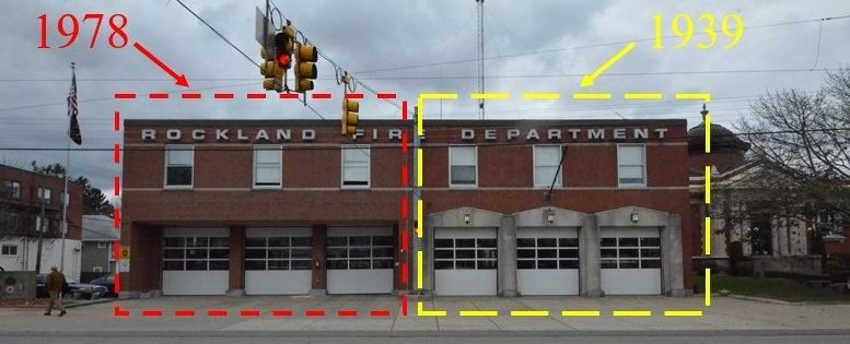 Fire Station Exterior w/ Dates